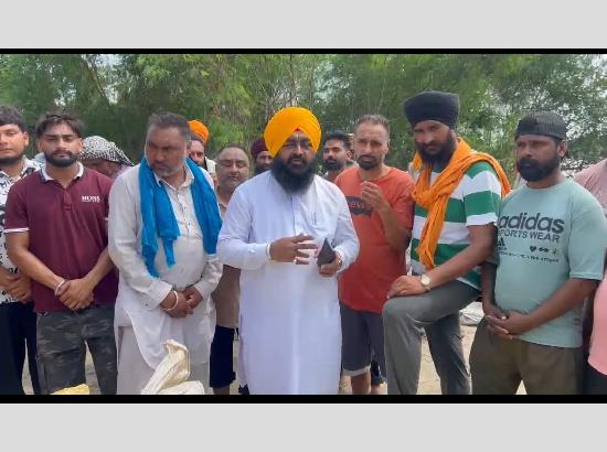 ਨੌਜਵਾਨਾਂ ਵੱਲੋਂ ਪ੍ਰਸ਼ਾਸਨ ਨਾਲ ਮਿਲਕੇ ਸਤਲੁਜ ਬੰਨ੍ਹ 'ਤੇ ਕੀਤੀ ਗਈ ਸੇਵਾ ਕਾਬਲੇ ਤਾਰੀਫ ਹੈ:- ਸਤਨਾਮ ਸਿੰਘ ਜਲਵਾਹਾ