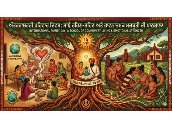 15 ਮਈ ’ਤੇ ਵਿਸ਼ੇਸ਼ - ਸਾਂਝੇ ਰਹਿਣ-ਸਹਿਣ, ਭਾਵਨਾਤਮਕ ਮਜ਼ਬੂਤੀ, ਸੇਵਾ, ਸੰਤੋਖ ਦੀ ਪਾਠਸ਼ਾਲਾ, ਸਾਂਝੇ ਚੁੱਲ੍ਹੇ ਅਤੇ ਸਾਂਝੀ ਪੀੜ ਨੂੰ ਪ੍ਰਗਟਾਉਂਦਾ ਹੈ