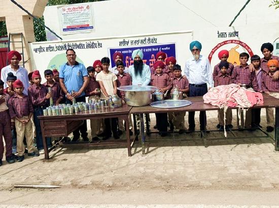 ਸਰਕਾਰੀ ਸੀਨੀਅਰ ਸੈਕੰਡਰੀ ਸਕੂਲ ਚਨਾਰਥਲ ਕਲਾਂ 'ਚ ਪੀ.ਟੀ.ਐਮ ਅਤੇ ਛਬੀਲ ਲਗਾਈ 