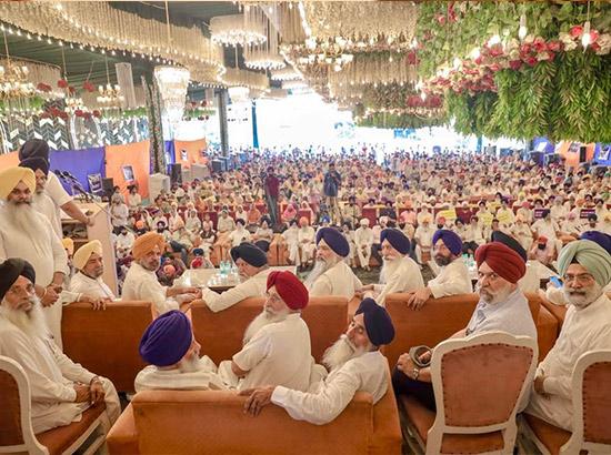 ਪੰਥਕ ਧਰਤੀ ਸ੍ਰੀ ਫਤਹਿਗੜ੍ਹ ਸਾਹਿਬ ਵਿਖੇ ਹੋਏ ਵੱਡੇ ਇਕੱਠ ਨੇ ਭਰਤੀ ਮੁਹਿੰਮ ਦੀ ਸਫ਼ਲਤਾ ਤੇ ਮੋਹਰ ਲਗਾਈ