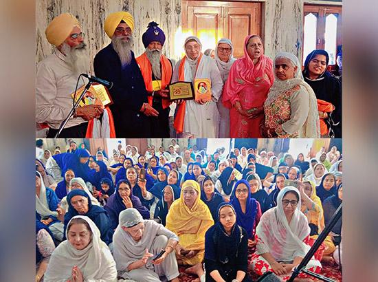 ਗੁਰਦੁਆਰਾ ਮੱਲ ਅਖਾੜਾ ਸਾਹਿਬ ਪਾ:ਛੇਵੀਂ ਵਿਖੇ ਚਾਰ ਗੁਰੂ ਸਾਹਿਬਾਨਾਂ ਦੇ ਪ੍ਰਕਾਸ਼ ਪੁਰਬ ਸਰਧਾ ਭਾਵਨਾ ਨਾਲ ਮਨਾਇਆ