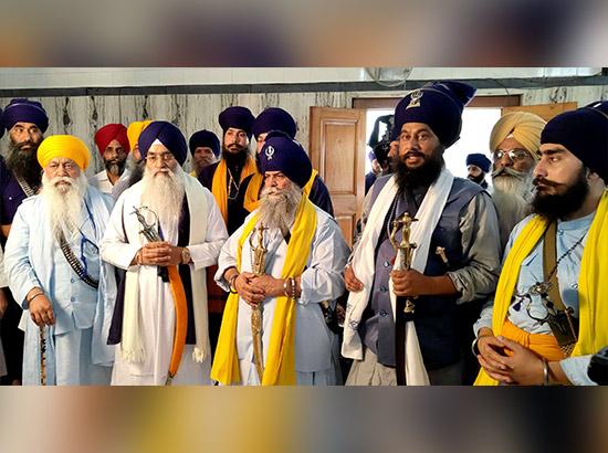 ਬੁੱਢਾ ਦਲ ਵੱਲੋਂ ਗੁ: ਮੱਲ ਅਖਾੜਾ ਸਾਹਿਬ ਪਾ:ਛੇਵੀਂ ਤੇ ਬੁਰਜ ਅਕਾਲੀ ਬਾਬਾ ਫੂਲਾ ਸਿੰਘ ਵਿਖੇ ਬਾਬਾ ਜੱਸਾ ਸਿੰਘ ਆਹਲੂਵਾਲੀਆ ਦਾ ਜਨਮ ਦਿਹਾੜਾ ਪੂਰਨ ਸਰਧਾ ਭਾਵਨਾ ਨਾਲ ਮਨਾਇਆ