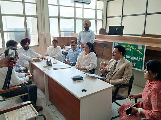 ਬਠਿੰਡਾ ਵਿਖੇ ਲੱਗੀ ਕੌਮੀ ਲੋਕ ਅਦਾਲਤ ਦੌਰਾਨ 22 ਹਜ਼ਾਰ 497 ਮਾਮਲਿਆਂ ਦਾ ਨਿਪਟਾਰਾ