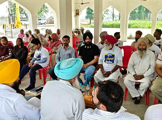 ਨਸ਼ਾ ਮੁਕਤੀ ਯਾਤਰ ਪਿੰਡ ਦੌਲਤਪੁਰ ਭਿੰਡਰਾਂ, ਗੀਗਾਮਾਜਰਾ, ਭੱਟੀਆਂ ਕਲਾਂ, ਛੱਤਰੀਵਾਲਾ ਅਤੇ ਭੱਟੀਆਂ ਖੁਰਦ ਪੁੱਜੀ