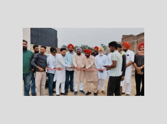 ਕ੍ਰਿਕਟ ਟੂਰਨਾਮੈਂਟ ਦਾ ਵਿਧਾਇਕ ਸੰਗੋਵਾਲ ਵੱਲੋਂ ਉਦਘਾਟਨ