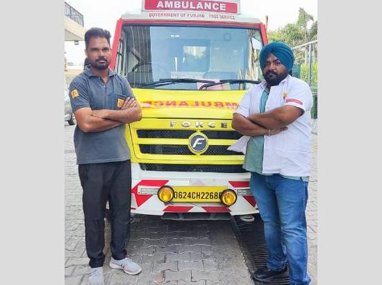 108 ਐਂਬੂਲੈਂਸ 30 ਲੱਖ ਲੋਕਾਂ ਦੀ ਸੇਵਾ ਕਰਕੇ ਪੰਜਾਬ ਦੀ ਮੋਹਰੀ ਐਮਰਜੈਂਸੀ ਸਿਹਤ ਸੇਵਾ ਬਣੀ