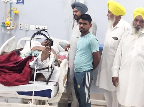 ਪਟਾਕਾ ਫੈਕਟਰੀ ਦੇ ਜ਼ਖਮੀਆਂ ਦਾ ਹਾਲ ਚਾਲ ਜਾਨਣ ਮੌਕੇ ਦੋਸ਼ੀਆਂ ਨੂੰ ਮਿਸਾਲੀ ਸਜ਼ਾਵਾਂ ਦੇਣ ਦੀ ਮੰਗ 