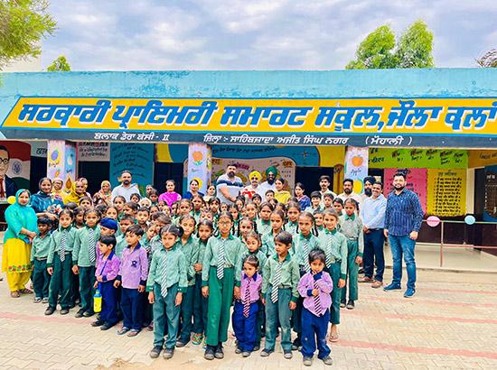 ਕੁਲਜੀਤ ਰੰਧਾਵਾ ਵੱਲੋਂ ਲਾਲੜੂ ਇਲਾਕੇ ਦੇ ਪੰਜ ਸਕੂਲਾਂ ਵਿੱਚ 74 ਲੱਖ 56 ਹਜ਼ਾਰ 740 ਰੁਪਏ  ਦੇ ਬੁਨਿਆਦੀ ਢਾਂਚੇ ਦੇ ਕੰਮਾਂ ਦਾ ਉਦਘਾਟਨ