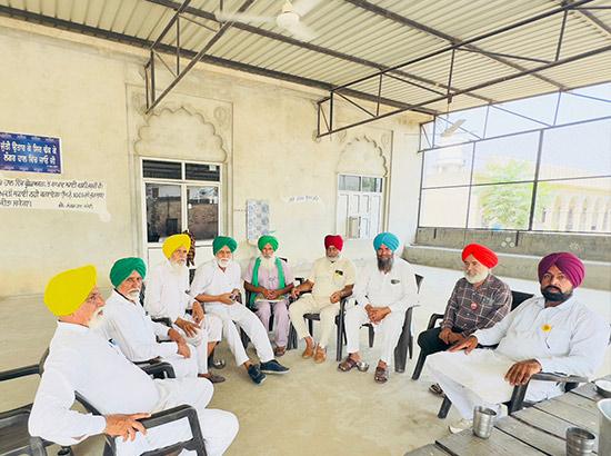 ਕਿਸਾਨ ਮੋਰਚੇ ਦੇ ਸੱਦੇ ਤੇ 26 ਦੀ ਬਠਿੰਡਾ ਜਬਰ ਵਿਰੋਧੀ ਰੋਸ ਰੈਲੀ ਸੰਬੰਧੀ ਜਥੇਬੰਦੀਆਂ ਦੀ ਮੀਟਿੰਗ
