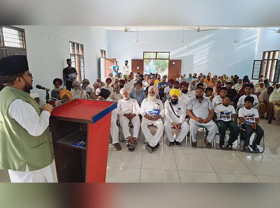 ਹਲਕਾ ਮਾਲੇਰਕੋਟਲਾ ਦੇ ਹਕੀਮਪੁਰਾ, ਅਖਤਿਆਰਪੁਰਾ ਅਤੇ ਹੂਸੈਨਪੁਰਾ ਪਿੰਡਾਂ ਵਿੱਚ ਪੁਜੀ ਨਸ਼ਾ ਮੁਕਤੀ ਯਾਤਰਾ