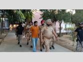 ਨਾਮੀ ਪ੍ਰਾਪਰਟੀ ਡੀਲਰ ਕੋਲੋਂ ਫਿਰੋਤੀ ਮੰਗਣ ਦੇ ਮਾਮਲੇ ਵਿੱਚ ਗੈਂਗਸਟਰ ਭਿਖਾਰੀਵਾਲ ਨੂੰ ਬਠਿੰਡਾ ਜੇਲ ਤੋਂ ਲਿਆ ਕੇ ਗੁਰਦਾਸਪੁਰ ਦੀ ਅਦਾਲਤ ਵਿੱਚ ਕੀਤਾ ਗਿਆ ਪੇਸ਼ 