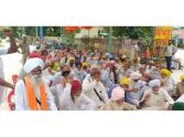 ਬੁਰਜ ਸੇਮਾ ਸਕੂਲ ਦੇ ਮਾਮਲੇ ਵਿੱਚ ਪਿੰਡ ਵਾਸੀਆਂ ਅਤੇ ਕਿਸਾਨ ਜਥੇਬੰਦੀ ਨੇ ਲਾਇਆ  ਧਰਨਾ 