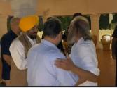 CM Mann ਨੇ ਰਵੀ ਸ਼ੰਕਰ ਨਾਲ ਕੀਤੀ ਮੁਲਾਕਾਤ, ਕੇਜਰੀਵਾਲ ਅਤੇ ਸਿਸੋਦੀਆ ਵੀ ਰਹੇ ਮੌਜੂਦ