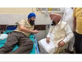 ਹਰਜੀਤ ਸਿੰਘ ਗਰੇਵਾਲ ਵੱਲੋਂ ਰਾਜਿੰਦਰਾ ਹਸਪਤਾਲ, ਪਟਿਆਲਾ ਵਿਖੇ ਮੋਹਨਜੀਤ ਸਿੰਘ ਨਾਲ ਮੁਲਾਕਾਤ