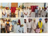 ਵਿਧਾਇਕ ਲਖਬੀਰ ਸਿੰਘ ਰਾਏ ਨੇ ਪਿੰਡ ਜਖਵਾਲੀ ਵਿਖੇ 10 ਲੱਖ ਰੁਪਏ ਦੀ ਲਾਗਤ ਨਾਲ ਬਣਨ ਵਾਲੇ ਯਾਦਗਾਰੀ ਗੇਟ ਦਾ ਰੱਖਿਆ ਨੀਂਹ ਪੱਥਰ