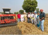 ਕਿਸਾਨ ਪਰਮਜੀਤ ਸਿੰਘ ਨੇ ਵਾਤਾਵਰਨ ਖਾਤਰ ਪਰਾਲੀ ਖੇਤ ਵਿੱਚ ਮਿਲਾਕੇ ਕੀਤੀ ਕਣਕ ਦੀ ਬਿਜਾਈ