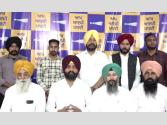ਕੈਬਨਿਟ ਮੰਤਰੀ ਲਾਲਜੀਤ ਭੁੱਲਰ ਅਤੇ ਜਗਰੂਪ ਸੇਖਵਾਂ ਦੀ ਮੌਜੂਦਗੀ 'ਚ ਧਰਮੀ ਫੌਜੀਆਂ ਵੱਲੋਂ 'ਆਪ' ਦੀ ਹਮਾਇਤ ਦਾ ਐਲਾਨ