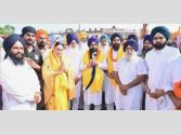 ਸ਼੍ਰੀ ਗੋਇੰਦਵਾਲ ਸਾਹਿਬ ਵਿਖੇ ਮੀਰੀ ਪੀਰੀ ਖ਼ਾਲਸਾ ਮਾਰਚ ਦਾ ਸੰਗਤ ਵੱਲੋਂ ਭਰਵਾਂ ਸਵਾਗਤ