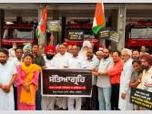 ਹਲਦਵਾਨੀ ਮਾਮਲੇ 'ਚ ਬਠਿੰਡਾ ਸ਼ਹਿਰੀ ਕਾਂਗਰਸ ਨੇ ਕੱਢਿਆ ਭਾਜਪਾ ਖਿਲਾਫ਼ ਕੈਂਡਲ ਰੋਸ ਮਾਰਚ 