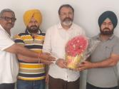 ਬਾਰ ਕੌਂਸਲ ਦੇ ਨਵ ਨਿਯੁਕਤ ਮੈਂਬਰ ਐਡਵੋਕੇਟ ਚੌਧਰੀ ਕਰਮਜੀਤ ਸਿੰਘ ਦਾ ਕੀਤਾ ਸਨਮਾਨ 
