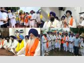 ਮੀਰੀ-ਪੀਰੀ ਖ਼ਾਲਸਾ ਮਾਰਚ ਦਾ ਚੋਹਲਾ ਸਾਹਿਬ ਵਿਖੇ ਸੰਗਤਾਂ ਵੱਲੋਂ ਭਰਵਾਂ ਸਵਾਗਤ