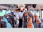 ਮੁੱਖ ਮੰਤਰੀ ਤੀਰਥ ਯਾਤਰਾ ਯੋਜਨਾ ਤਹਿਤ ਵਿਧਾਇਕ ਕੁਲਵੰਤ ਸਿੰਘ ਵੱਲੋਂ ਮੋਹਾਲੀ ਤੋਂ ਸ੍ਰੀ ਅੰਮ੍ਰਿਤਸਰ ਸਾਹਿਬ ਲਈ ਤਿੰਨ ਬੱਸਾਂ ਰਵਾਨਾ