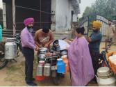 ਫੂਡ ਸੇਫਟੀ ਵਿਭਾਗ ਨੇ ਦੁੱਧ ਦੇ ਸੈਂਪਲ ਭਰੇ 