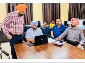 ਜ਼ਿਲ੍ਹਾ ਚੋਣ ਤਹਿਸੀਲਦਾਰ ਮਨਜਿੰਦਰ ਸਿੰਘ ਵੱਲੋਂ ਸਵੈਂ - ਗਣਨਾ ਕੀਤੀ ਗਈ