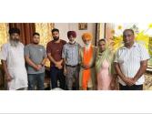 ਆਮ ਆਦਮੀ ਪਾਰਟੀ ਦਾ ਬਲਾਕ ਪ੍ਰਧਾਨ ਬਣਨ ’ਤੇ ਸੁਰਜਨ ਸਿੰਘ ਸੱਲ ਨੂੰ ਦਿੱਤੀ ਵਧਾਈ
