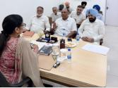 ਚੋਣ ਤਹਿਸੀਲਦਾਰ ਵੱਲੋਂ ਵੋਟਰ ਸੂਚੀ ਦੀ ਮੁਢਲੀ ਪ੍ਰਕਾਸ਼ਨਾ ਸਬੰਧੀ ਸਿਆਸੀ ਪਾਰਟੀਆਂ ਨਾਲ ਮੀਟਿੰਗ 