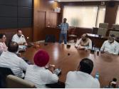 ਜ਼ਿਲ੍ਹਾ ਚੋਣ ਅਫ਼ਸਰ ਰਾਜੇਸ਼ ਧੀਮਾਨ ਵੱਲੋਂ ਸਿਆਸੀ ਪਾਰਟੀਆਂ ਦੇ ਨੁਮਾਇੰਦਿਆਂ ਨਾਲ ਮੀਟਿੰਗ