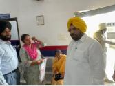 ਲੋਕ ਨਿਰਮਾਣ ਮੰਤਰੀ ਹਰਭਜਨ ਸਿੰਘ ਈ.ਟੀ.ਓ. ਵੱਲੋਂ ਪੁਲਿਸ ਸਾਂਝ ਕੇਂਦਰ ਜੰਡਿਆਲਾ ਗੁਰੂ ਦੀ ਅਚਨਚੇਤ ਚੈਕਿੰਗ